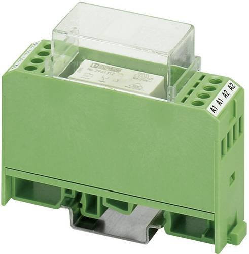 Phoenix Contact EMG 22-REL/KSR- 24/21-21AU Relaisbaustein mit 2 Wechsler, Grün, 10 Stück - Bild 1