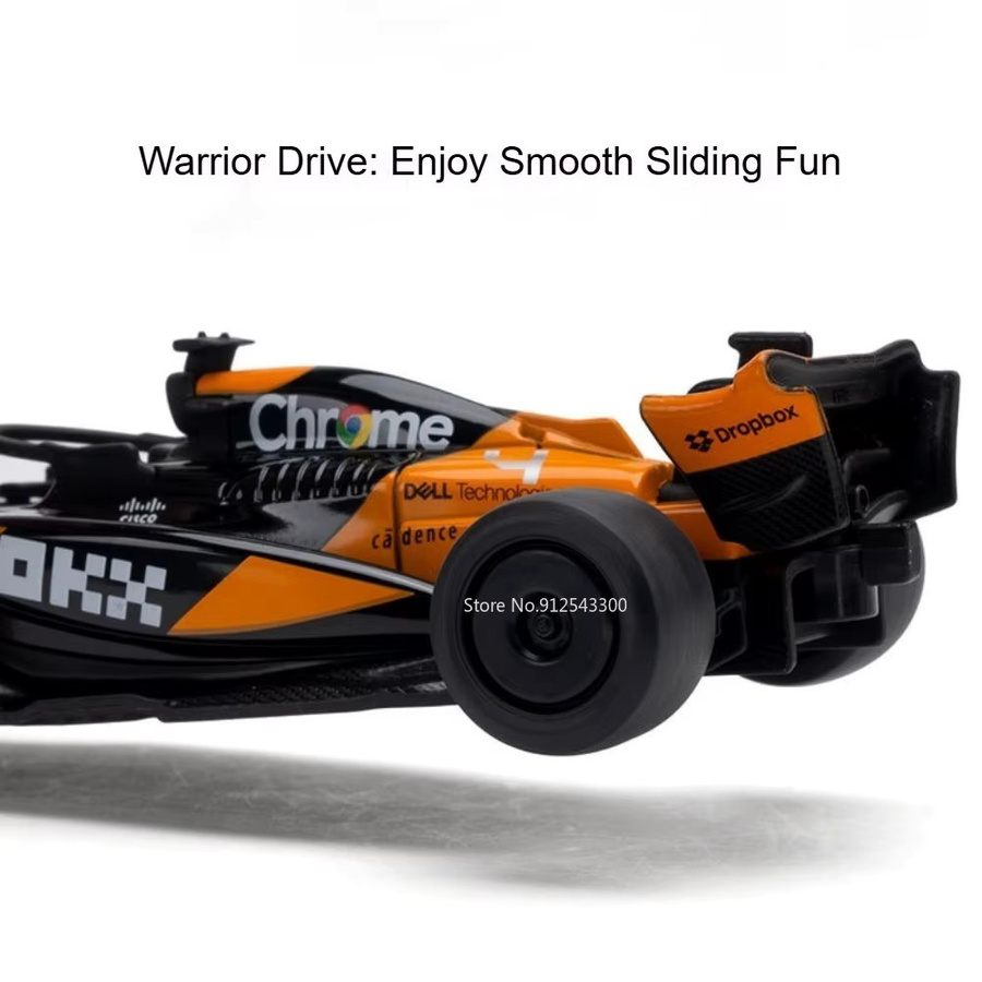 RMZ city Formel F1 Modellauto, 1:43, Metall, Gummi, Orange - Bild 4