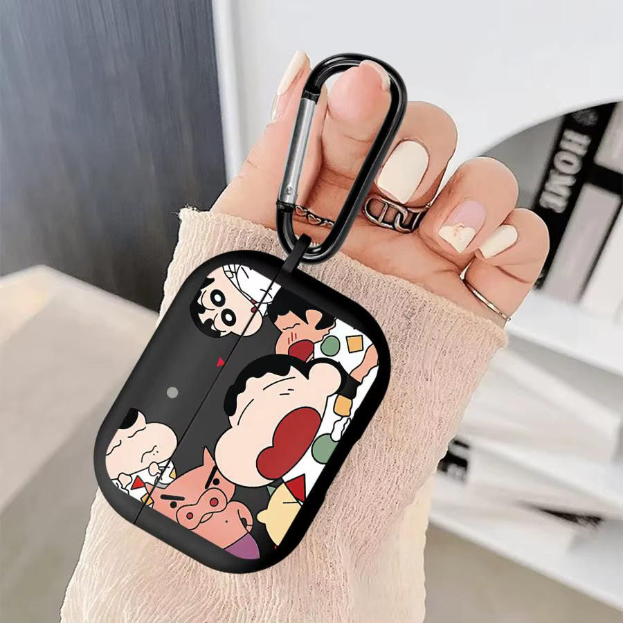 Crayon Shinchan Kopfhörerhülle Schutzhülle für AirPods in Multicolour - Bild 2