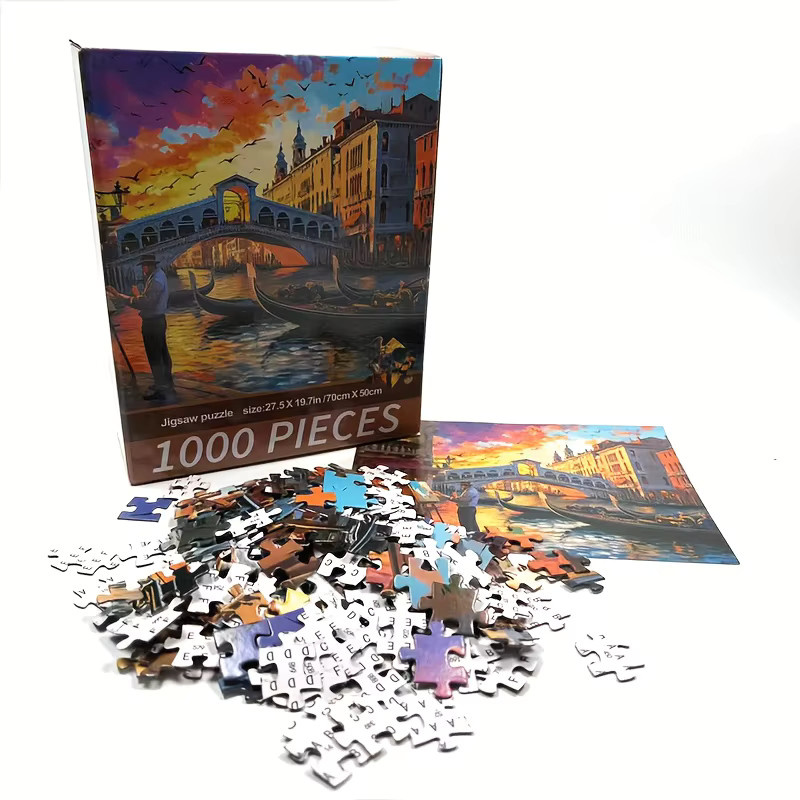 MaxRenard Malpuzzle Venedig-Künstler, Puzzle, 1.000 Teile, ab 14 Jahren - Bild 2