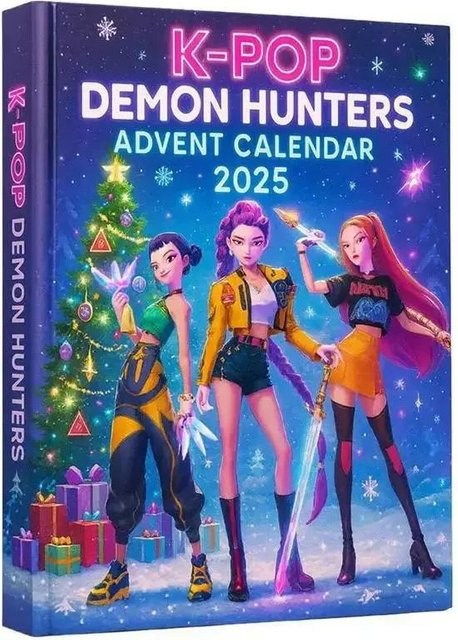 Yiran toy 1 Kpop Dämonenjäger Weihnachtsbaumschmuck aus Acryl in Multicolour als Gothic Advents-Überraschungsbox für Teenager und Frauen - Bild 1