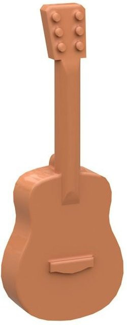 ixBricks Gitarre Musikinstrument Bausteine 10-teiliges Set 6–12 Jahre - Bild 1