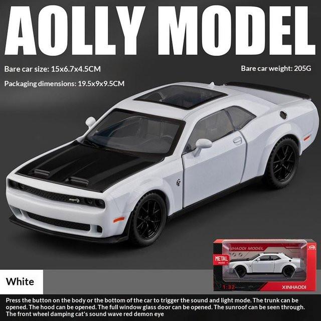 Platinum Challenger, Automodell, 1:32, Metall, ab 14 Jahren - Bild 1
