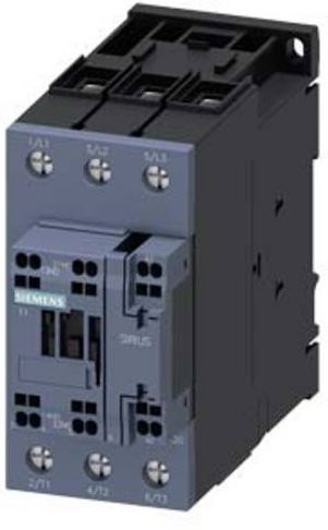 Siemens Leistungsschütz 3RT2035-3AG60 mit 3 Schließern, 690 V/AC, grau - Bild 1