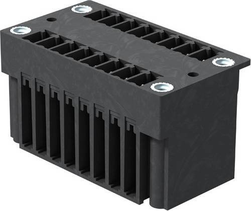 Weidmüller Stiftgehäuse-Platine BC/SC in Schwarz mit 7 Rastermaß 3.81 mm, 300 Stück - Bild 1