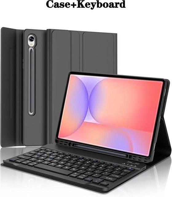 Samsung Hülle mit Tastatur für Galaxy Tab S10 Lite 10,9 Zoll (SM-X400/X406B) in Schwarz - Bild 1