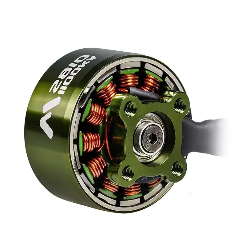 4 Stück FLASHHOBBY Mars M2810 2810 1100KV Bürstenlose Motoren in Grün für FPV Freestyle und Langstrecken-Drohnen 3-6S LiPo - Bild 3