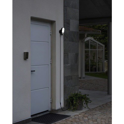 Konstsmide Smartlight 12V Außenleuchte in Schwarz mit LED und Bewegungsmelder, B/H/T: 7,5 x 17,5 x 8,5 cm - Bild 2