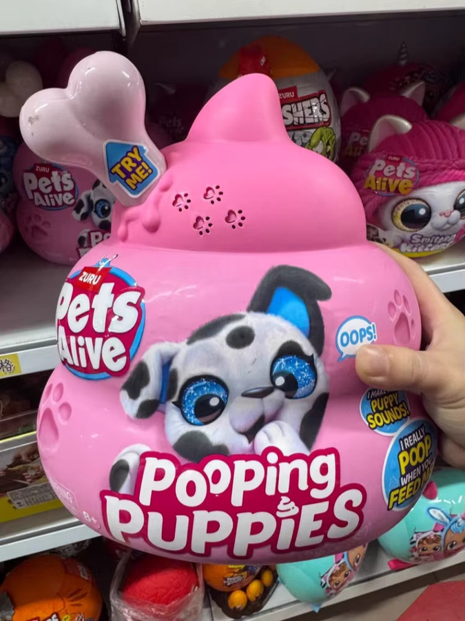 ZURU Pets Alive Pooping Puppies Blind Box, Plüsch-Hundepuppe, Soundspielzeug - Bild 4