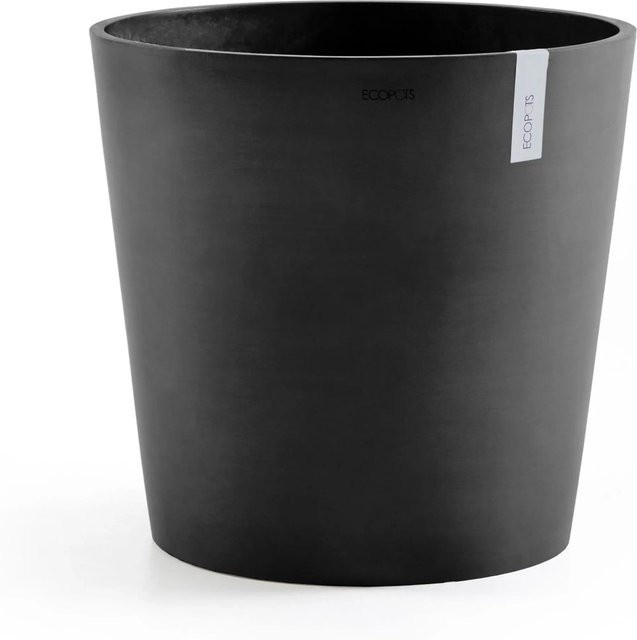 Ecopots Pflanztopf Amsterdam Dunkelgrau Höhe: 50 cm, Durchmesser: 43,8 cm - Bild 1