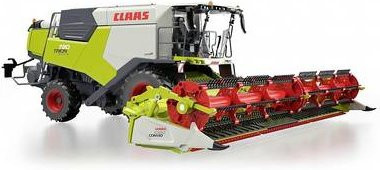 Wiking Modell Claas Trion 720 Montana mit Convio 1080 Landwirtschaft Spur 1 - Bild 1