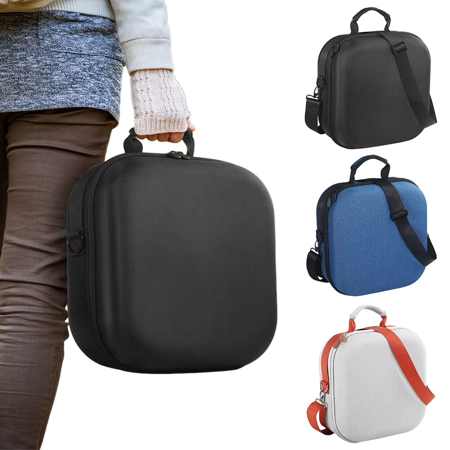 ALLOET Tragbare Aufbewahrungstasche für Harman Kardon Onyx Studio 9 Lautsprecher, stoßfeste Organizer-Tasche mit Schultergurt in Schwarz - Bild 3