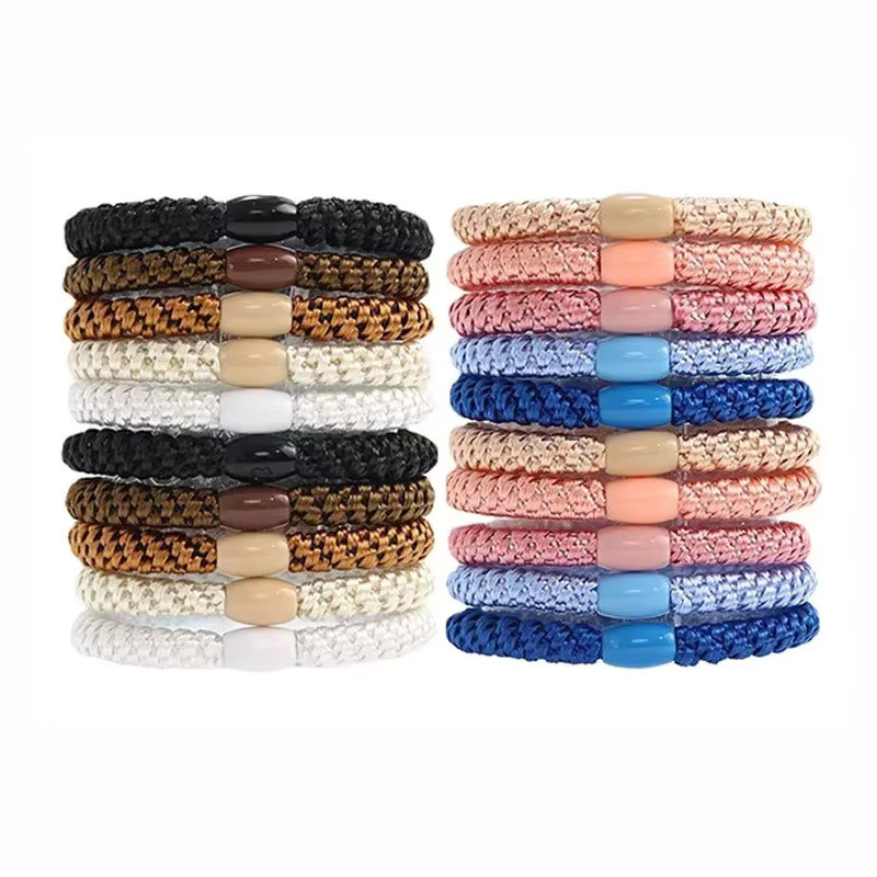 HugesGirl Haargummis Scrunchies, 5 Stück, Unisex - Bild 5