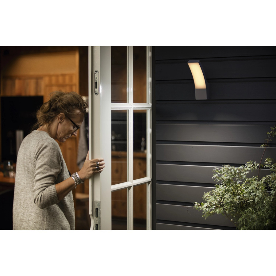 Philips Splay LED-Wandleuchte in Anthrazit mit warmweißem Licht - Bild 2