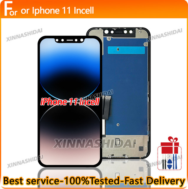 Incell Display mit Touch Screen Sensor Panel als Ersatz für dein iPhone 11 in Schwarz - Bild 1