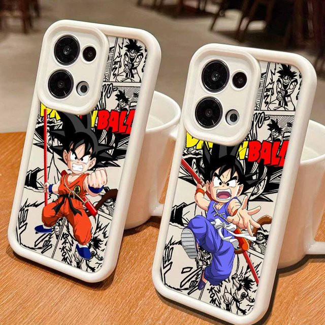 D-Dragon Ball Son Goku Handyhülle mit Lanyard für Xiaomi 15 14 14T 15T POCO X7 X6 M8 M7 M6 F8 F7 Pro Plus, Mehrfarbig - Bild 1