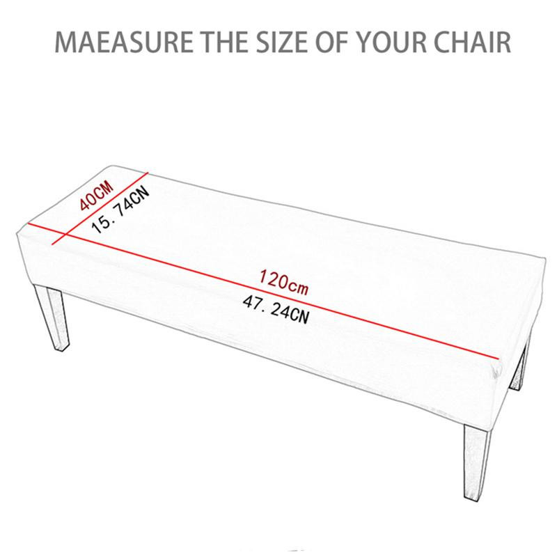 Wasserdichter Stretch-Bankbezug aus PU-Leder von Household supplies MH, waschbarer und elastischer Bankschutz für deine Esszimmerbank oder dein Wohnzimmer - Bild 2