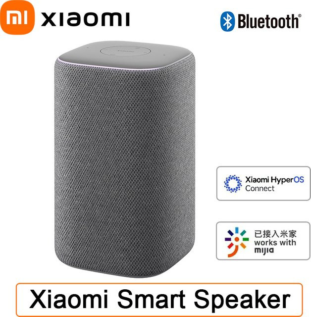 Xiaomi Smart Speaker mit Bluetooth 5.3, AI Sprachsteuerung und Wi-Fi in Grau - Bild 1