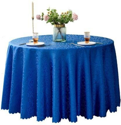 JINGYUE Pet Tischdecke Blau, Einfarbig, B/B: 120 x 160 cm - Bild 1