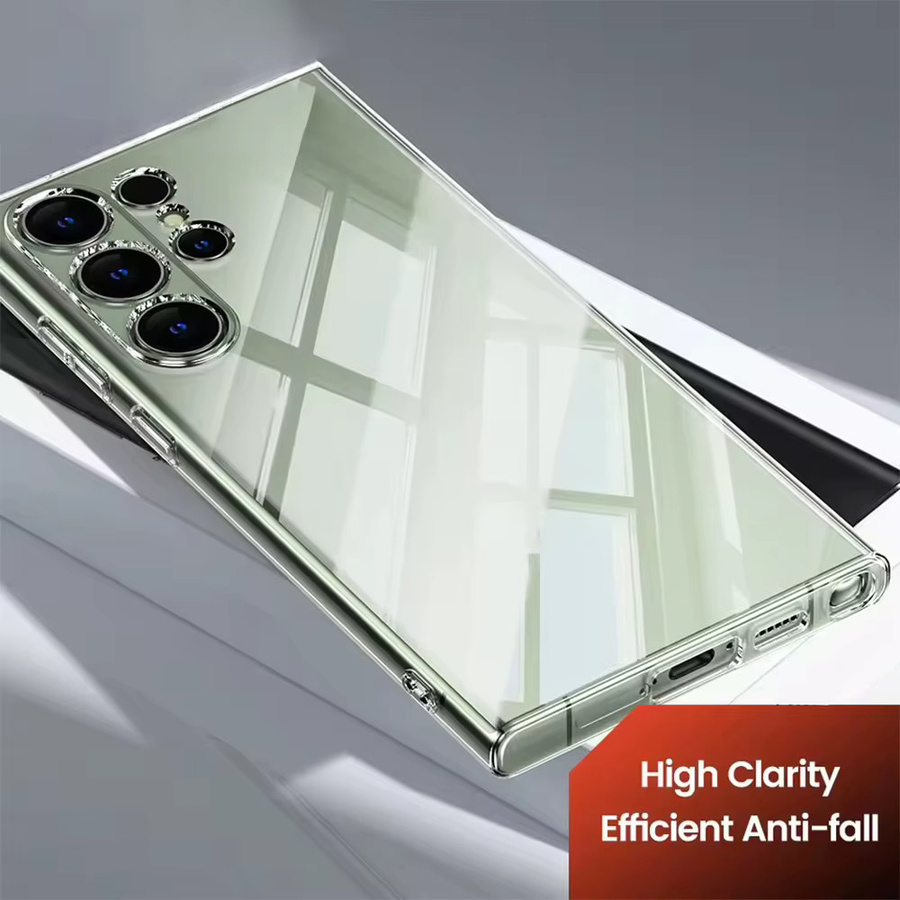 Gusakov Transparente TPU-Schutzhülle für Samsung Galaxy S25 Ultra S24 S23 S22 S21 Plus S21 FE - Bild 3
