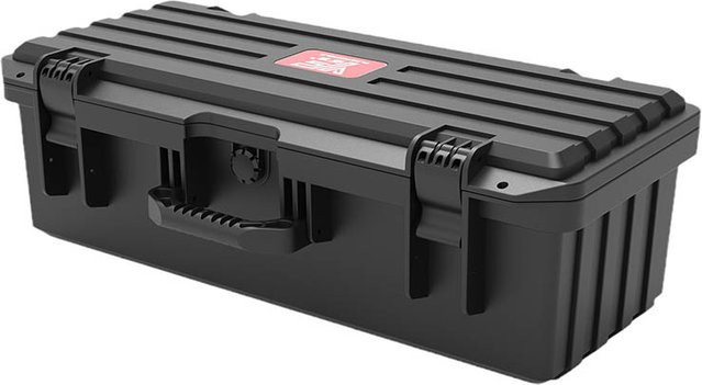 OEMG Multifunktionale Werkzeugkiste in Schwarz zur sicheren Aufbewahrung und zum Transport von Instrumenten und Hardware, B/T/H: 55,8 x 38,0 x 26,1 cm - Bild 1