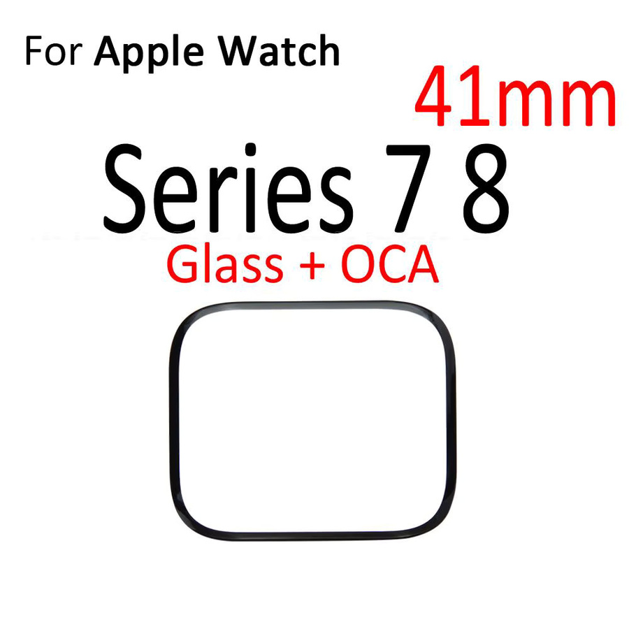 Apple Watch Touchscreen Digitizer Glas mit OCA Ersatzteilen für Serie 1, 2, 3, 4, 5, SE, 6, 7, 8, 9 in 40 mm, 41 mm, 42 mm, 44 mm und 45 mm - Bild 2