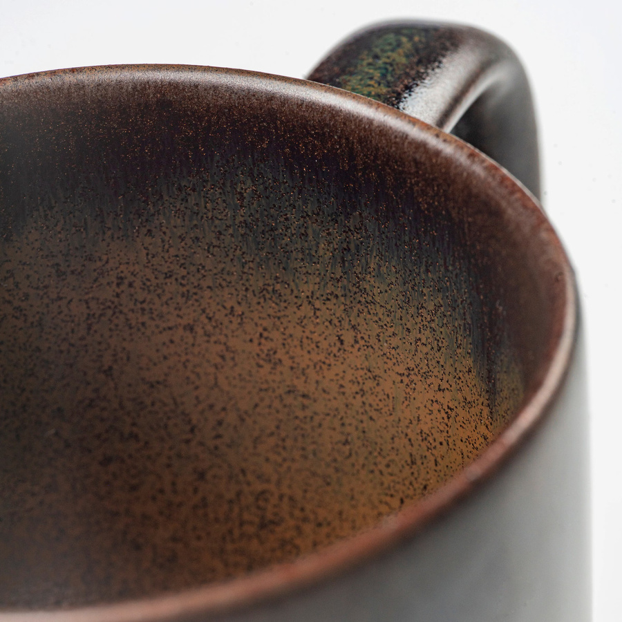 Gipfelstück Kaffeebecher-Set Glockenklang aus Steinzeug in Bronze/Braun mit 300 ml - Bild 2