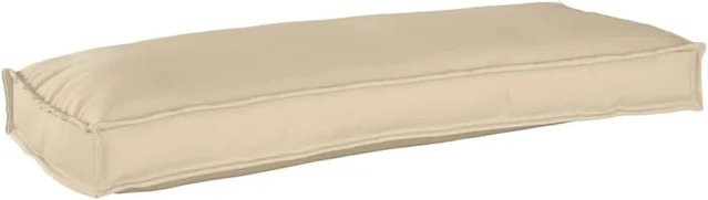 vidaXL Kissen in Beige aus Oxford-Stoff, B/T/H: 100 x 40 x 8 cm - Bild 1
