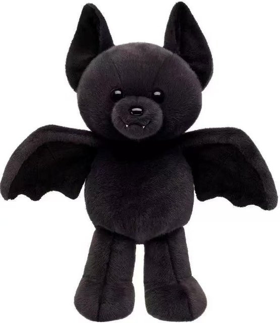 Build A Bear Fledermaus, Plüschtier, schwarz, 30 cm - Bild 1
