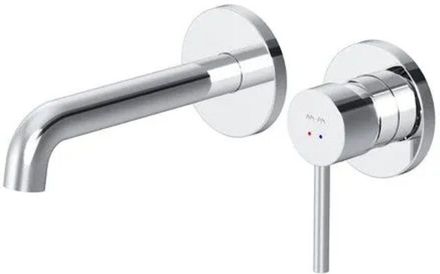 AM.PM Einhebel-Waschtischarmatur Spike Wandmontage Mischbatterie FPA72600 Chrom - Bild 1