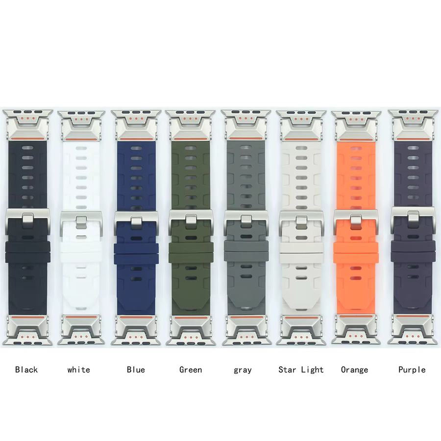 CAOWTAN Uhrenarmband Silikon, Sportarmband - Bild 2