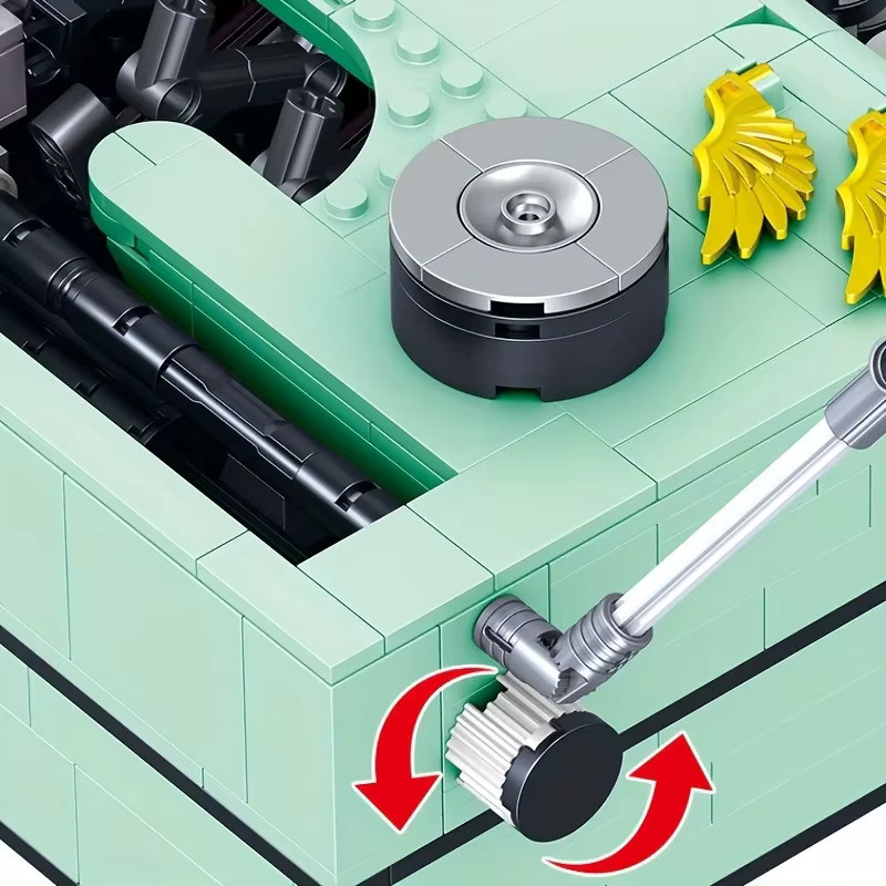 AMAZINGBLOKS Schreibmaschinen-Bausatz, 820 Teile - Bild 2
