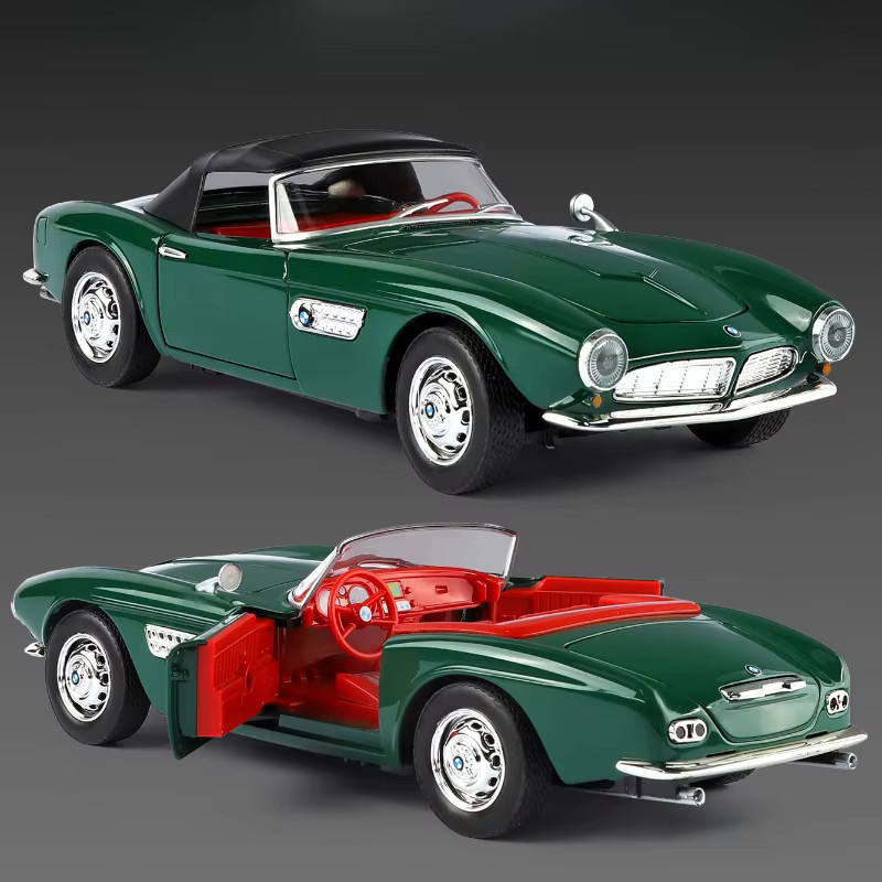 Mini Auto, Klassisches Auto, Spielzeugmodell, Metall, 1:24, mit Sound und Licht - Bild 5