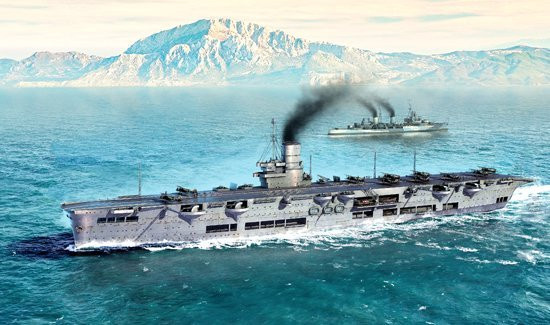 Trumpeter HMS Ark Royal 1939, Fahrzeuge - Bild 1
