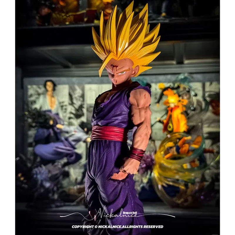 Bandai Dragon Ball Z Super Saiyan 2 Gohan Actionfigur aus PVC in Mehrfarbig als Anime-Statue und Sammlerstück - Bild 2