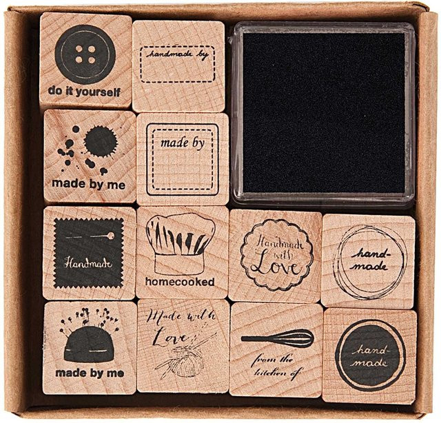 Rico Design Paper Poetry Stempelset DIY 2x2 cm - Bild 2