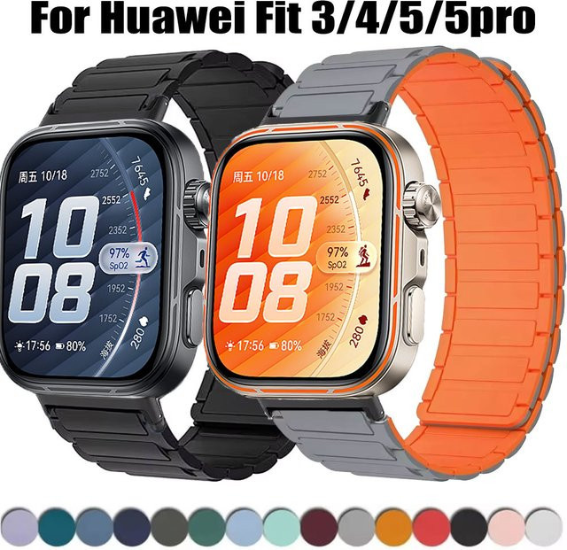 Uhrenarmband Huawei, Silikon, Magnetisch, Unisex - Bild 1