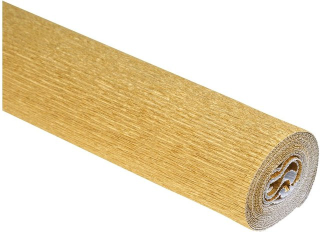 Werola Floristen-Krepppapier farbfest in Alu-Gold - Bild 1