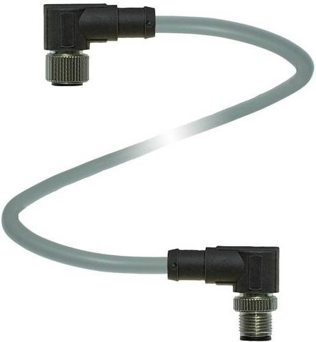 Pepperl+Fuchs Sensor-Aktor-Steckverbinder 70129029, konfektioniert, 5-polig, grau, Länge: 0,6 m - Bild 1