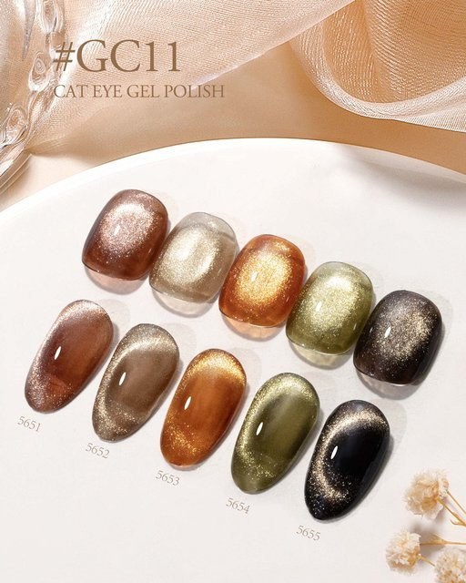Venalisa Cat Eye Nagelgel, 10 ml, Schimmernd, Unisex - Bild 1