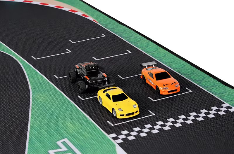 NeebRC Turbo Racing Gummikettenmatte, Zubehör, 1:76, Schwarz - Bild 4