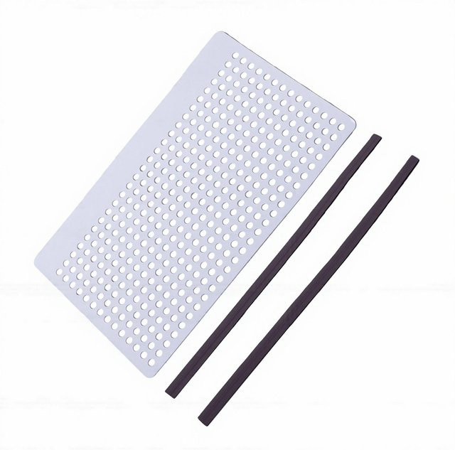 Fishine Pool Skimmer Schutz Netz aus weißem PVC für Einbaupools und oberirdische Pools - Bild 1