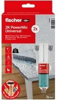 fischer Epoxy Kraftkleber Multipack, 2 Stück, transparent, wasserfest - Bild 1