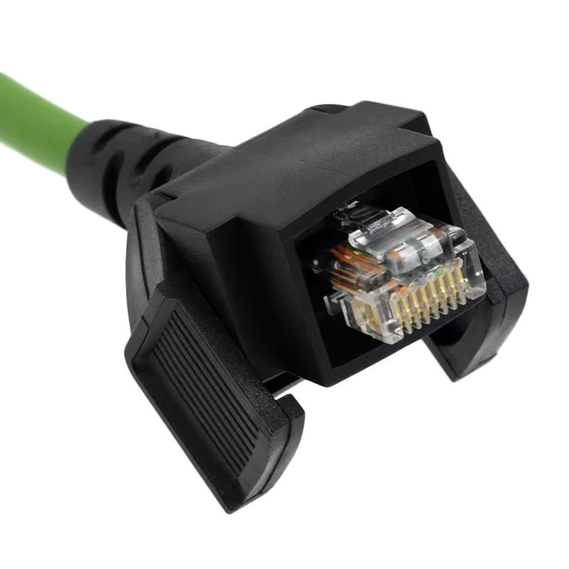MB Star SD Connect C4 LAN-Kabel Ethernet für Diagnosegeräte in Grau und Grün - Bild 3