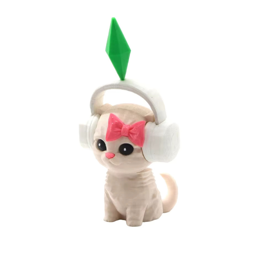 Bandai Die Sims Tanzende Katze, Katzenfigur, Einzelfigur - Bild 2
