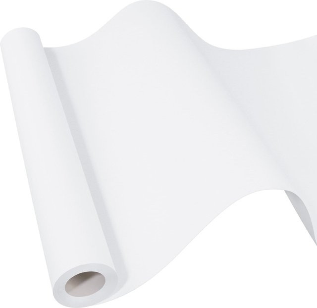 Weißes Kraftpapier als Bastelpapier und Geschenkpapier in Rollenform für Kunsthandwerk und Verpackungen - Bild 1