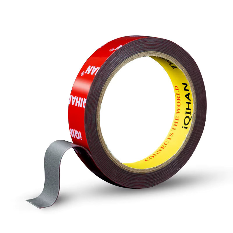 3M doppelseitiges Acryl-Schaumklebeband, permanent, rot, Länge: 3 m, Breite: 5 mm, Dicke: 3 mm bis 60 mm - Bild 2