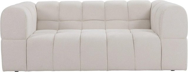 Vente-unique Sofa Rimalo Beige Stoff ohne Schlafmöglichkeit Breite: 214 cm - Bild 1