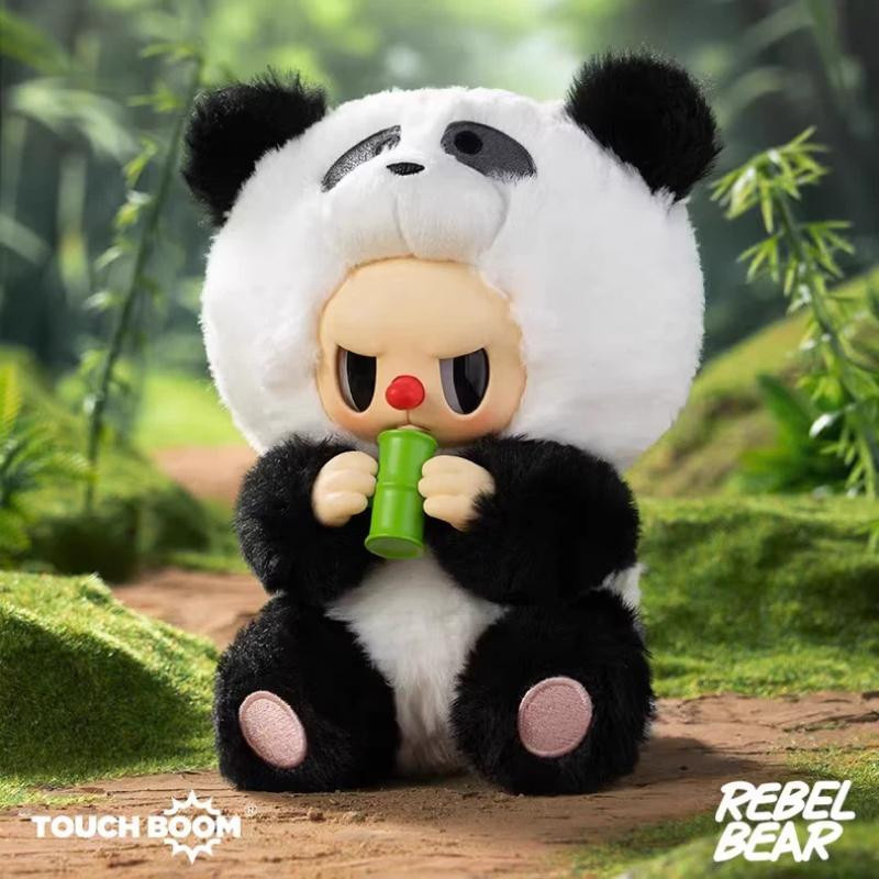 Yiran toy 1 Rebel Bear Tier-Serie Vinyl-Plüsch Blind Box Schlüsselanhänger ab 14 Jahren - Bild 2