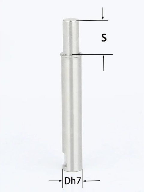 VITA Federstößel Stift aus 304 Edelstahl in Silber für leichte und schwere Lasten, TH-5-8mm - Bild 1
